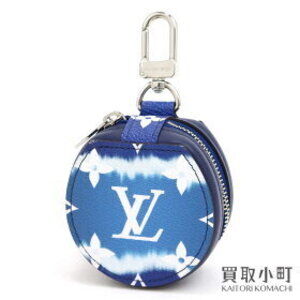 Louis Vuitton Etui Earphone LV Escale Blue Gradient Tie Dye Bag Pouch